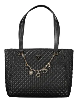 GUESS Damenhandtasche Schwarz – Exklusives Einzelstück