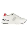 "Blauer Sneakers im Sale | Blauer Herren Sportschuhe Weiß - Schnürschuhe mit Kontrastdetails, Applikationen und Logo online kaufen"|Planet-Deluxe
