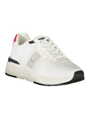 "Blauer Sneakers im Sale | Blauer Herren Sportschuhe Weiß - Schnürschuhe mit Kontrastdetails, Applikationen und Logo online kaufen"|Planet-Deluxe