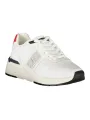 "Blauer Sneakers im Sale | Blauer Herren Sportschuhe Weiß - Schnürschuhe mit Kontrastdetails, Applikationen und Logo online kaufen"|Planet-Deluxe
