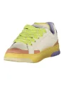 "Blauer Sneakers im Sale | Kontrast-Sneaker Creme/Rosa/Glyzinien mit Wechselfußbett online kaufen"|Planet-Deluxe