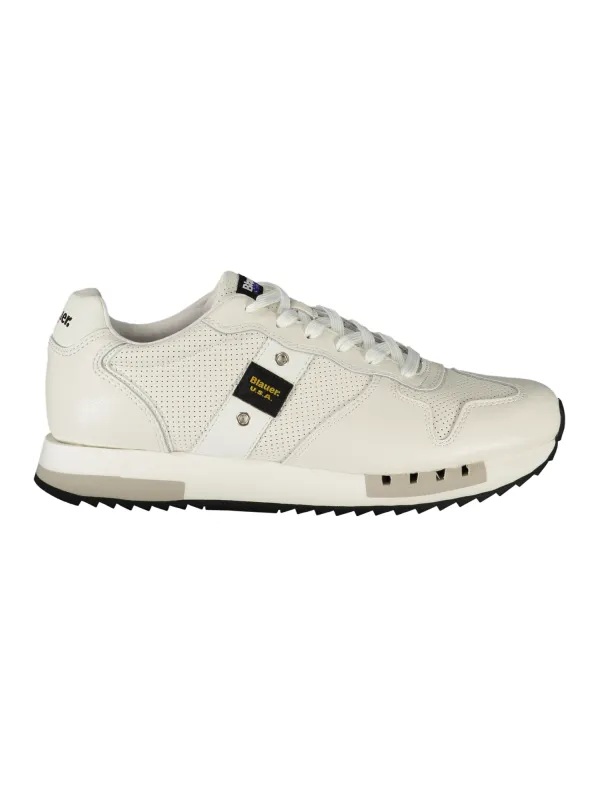 "Blauer Sneakers im Sale | Blauer Herren Sportschuhe Weiß - Schnürsneaker mit Kontrastreichen Details, Herausnehmbarer Einlegesohle und Logo-Print online kaufen"|Planet-Deluxe "Blauer Sneakers im Sale | Blauer Herren Sportschuhe Weiß - Schnürsneaker mit Kontrastreichen Details, Herausnehmbarer Einlegesohle und Logo-Print online kaufen"|Planet-Deluxe