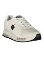 "Blauer Sneakers im Sale | Blauer Herren Sportschuhe Weiß - Schnürsneaker mit Kontrastreichen Details, Herausnehmbarer Einlegesohle und Logo-Print online kaufen"|Planet-Deluxe