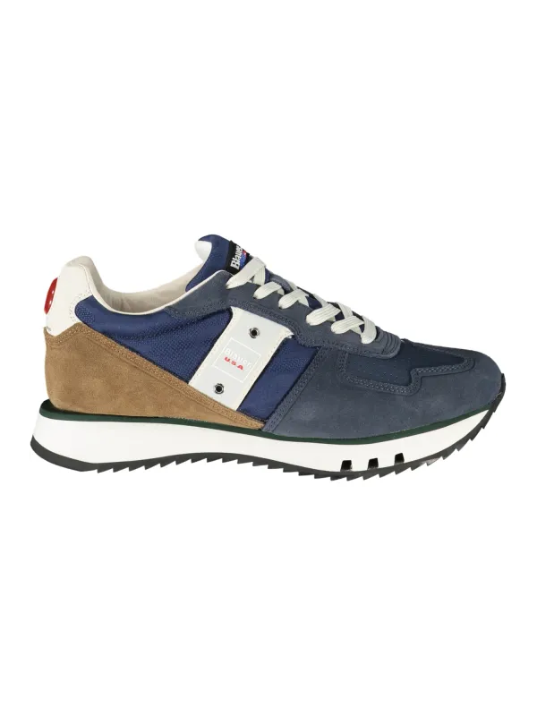 "Blauer Sneakers im Sale | Blauer Herren Sportschuhe Blau - Sportlicher Sneaker mit Kontrastdetails und Logo-Applikation online kaufen"|Planet-Deluxe "Blauer Sneakers im Sale | Blauer Herren Sportschuhe Blau - Sportlicher Sneaker mit Kontrastdetails und Logo-Applikation online kaufen"|Planet-Deluxe