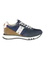 "Blauer Sneakers im Sale | Blauer Herren Sportschuhe Blau - Sportlicher Sneaker mit Kontrastdetails und Logo-Applikation online kaufen"|Planet-Deluxe