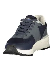 "Blauer Sneakers im Sale | Sneaker Blauer Kontrastdetails Applikation Logo Schnürer online kaufen"|Planet-Deluxe
