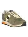"Blauer Sneakers im Sale | Kontrast-Sneaker mit Print und Logo Blauer S5QUEENS01MES online kaufen"|Planet-Deluxe