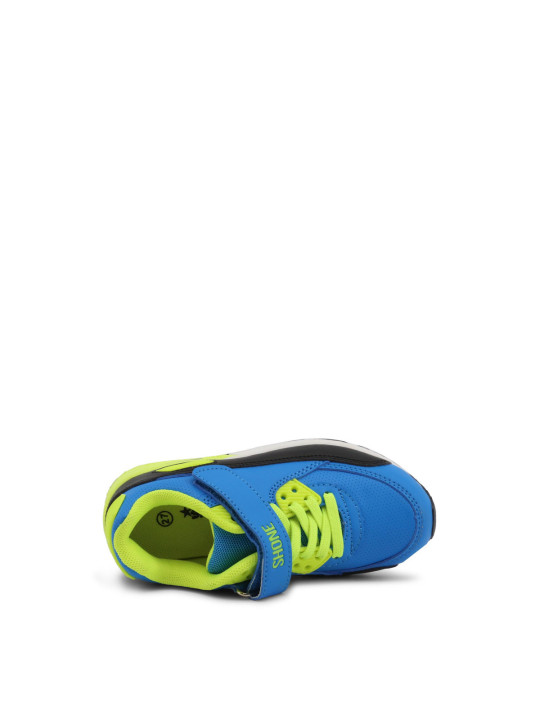 Gelb-blaue Shone Sport Laufschuhe
