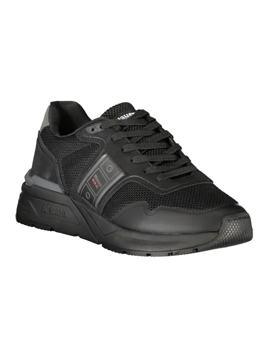 "Blauer Sneakers im Sale | Kontrast-Sneaker Blauer S5RAY05KNI NEBLKGRY online kaufen"|Planet-Deluxe