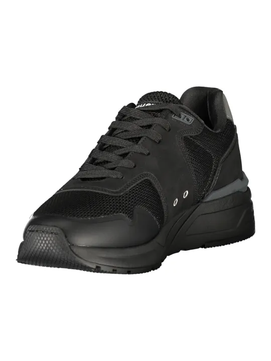 "Blauer Sneakers im Sale | Kontrast-Sneaker Blauer S5RAY05KNI NEBLKGRY online kaufen"|Planet-Deluxe
