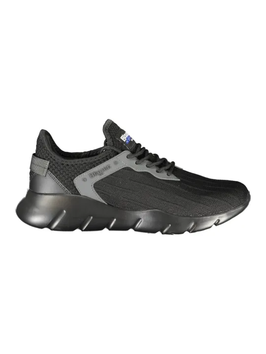 "Blauer Sneakers im Sale | Kontrast-Sneaker Blauer S5HULETT01KNI NEBBK online kaufen"|Planet-Deluxe