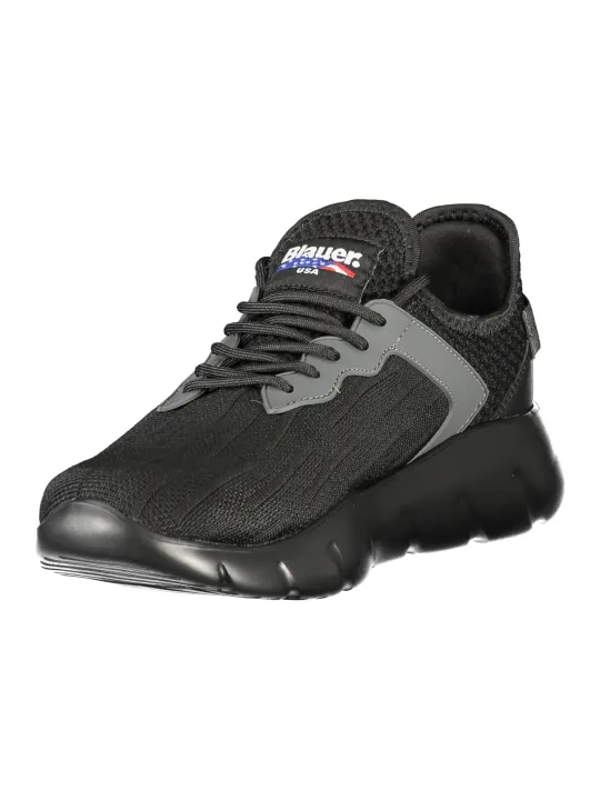 "Blauer Sneakers im Sale | Kontrast-Sneaker Blauer S5HULETT01KNI NEBBK online kaufen"|Planet-Deluxe