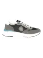 "Blauer Sneakers im Sale | Kontrast-Sneaker Blauer mit Logo und Schnürsenkel online kaufen"|Planet-Deluxe