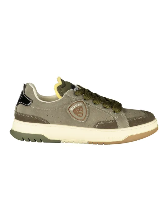 "Blauer Sneakers im Sale | Kontrast-Sneaker mit Applikation und Logo von Blauer online kaufen"|Planet-Deluxe