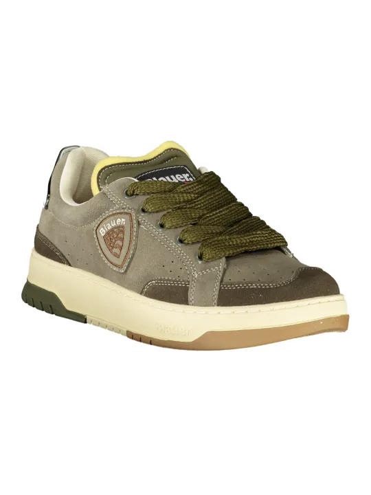 "Blauer Sneakers im Sale | Kontrast-Sneaker mit Applikation und Logo von Blauer online kaufen"|Planet-Deluxe