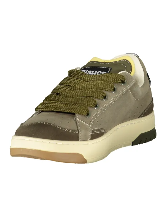 "Blauer Sneakers im Sale | Kontrast-Sneaker mit Applikation und Logo von Blauer online kaufen"|Planet-Deluxe