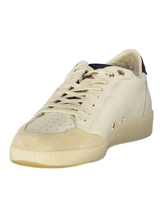 "Blauer Sneakers im Sale | Blauer S5MURRAY12 Schnuersenkel Sneaker mit Blauem Kontrast online kaufen"|Planet-Deluxe