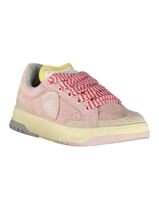 "Blauer Sneakers im Sale | Graue Sneakers mit Kontrastdetails und herausnehmbarer Sohle online kaufen"|Planet-Deluxe