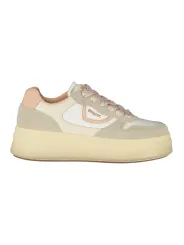 "Blauer Sneakers im Sale | Kontrast-Sneaker CremePink mit Herausnehmbarem Fußbett online kaufen"|Planet-Deluxe
