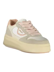 "Blauer Sneakers im Sale | Kontrast-Sneaker CremePink mit Herausnehmbarem Fußbett online kaufen"|Planet-Deluxe