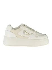 "Blauer Sneakers im Sale | Blauer Kontrast-Sneaker mit Wechselschnürsenkel online kaufen"|Planet-Deluxe
