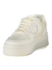 "Blauer Sneakers im Sale | Blauer Kontrast-Sneaker mit Wechselschnürsenkel online kaufen"|Planet-Deluxe