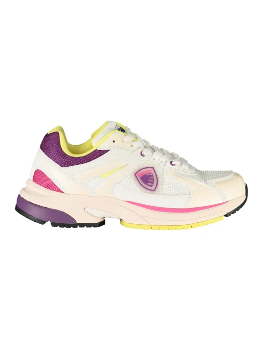 "Blauer Sneakers im Sale | Bunte Sneakers mit Schnürsenkel und herausnehmbarer Sohle online kaufen"|Planet-Deluxe
