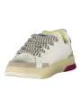 "Blauer Sneakers im Sale | Graue/Fuchsia Sneakers mit Kontrastelementen und Logo online kaufen"|Planet-Deluxe