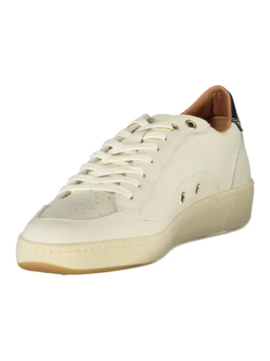 "Blauer Sneakers im Sale | Schwarze Kontrast-Sneaker mit Schnürsenkeln und Logo online kaufen"|Planet-Deluxe