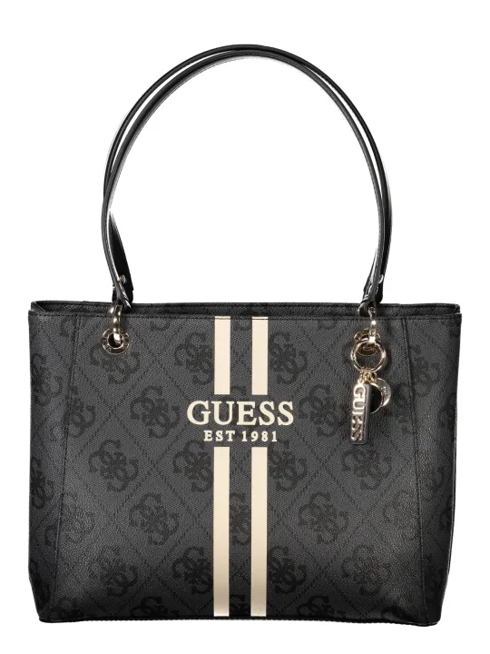 "GUESS JEANS Einzelstücke & Seltenheiten im Sale | GUESS JEANS DAMENTASCHE SCHWARZ online kaufen"|Planet-Deluxe