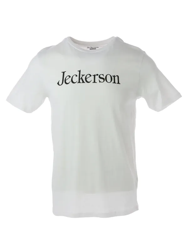 Weißes Jeckerson T-Shirt mit Logo Weißes Jeckerson T-Shirt mit Logo