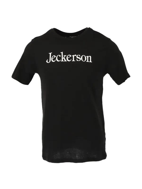 Graues Jeckerson T-Shirt mit Schriftzug
