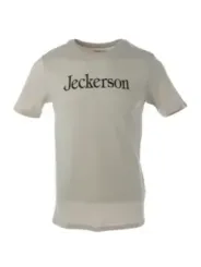 Weißes Jeckerson T-Shirt mit Logo