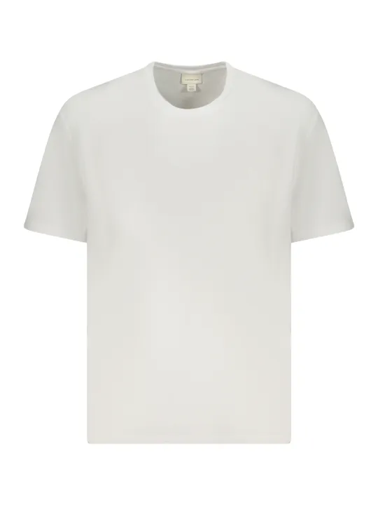 "Calvin Klein T-Shirts im Sale | Calvin Klein Logo TShirt Rundhals Kurzarm Weiß online kaufen"|Planet-Deluxe