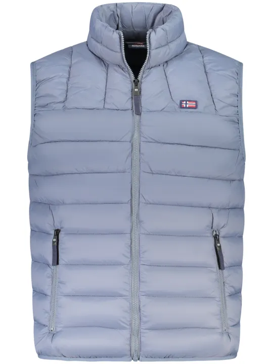 "NORWAY 1963 Jacken im Sale | Ärmellos Kontrastjacke mit Taschen und Logo Norway 1963 online kaufen"|Planet-Deluxe