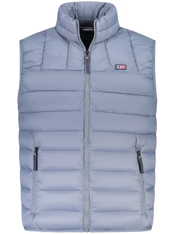 "NORWAY 1963 Jacken im Sale | Ärmellos Kontrastjacke mit Taschen und Logo Norway 1963 online kaufen"|Planet-Deluxe
