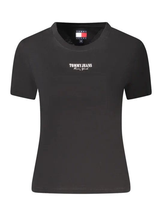 "Tommy Hilfiger T-Shirts im Sale | Tommy Hilfiger Logo Print T-Shirt mit Recycling-Viskose online kaufen"|Planet-Deluxe