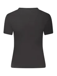 "Tommy Hilfiger T-Shirts im Sale | Tommy Hilfiger Logo Print T-Shirt mit Recycling-Viskose online kaufen"|Planet-Deluxe