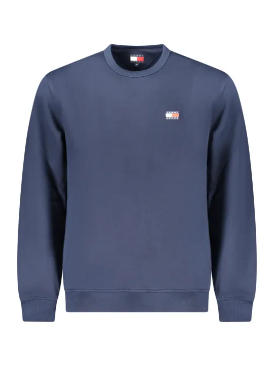 "Tommy Hilfiger Sweatshirts im Sale | Regenerativer Rundhals-Sweatshirt mit Logo von Tommy Hilfiger online kaufen"|Planet-Deluxe
