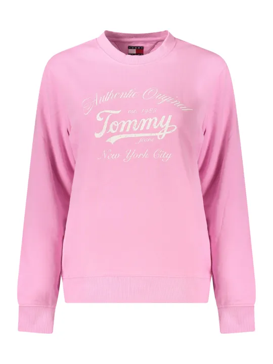 "Tommy Hilfiger Sweatshirts im Sale | EcoSweat Rundhals Logo Print 95% Regenerativ Baumwolle online kaufen"|Planet-Deluxe