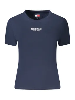 Tommy Hilfiger Rundhals T-Shirt aus Recycling-Viskose