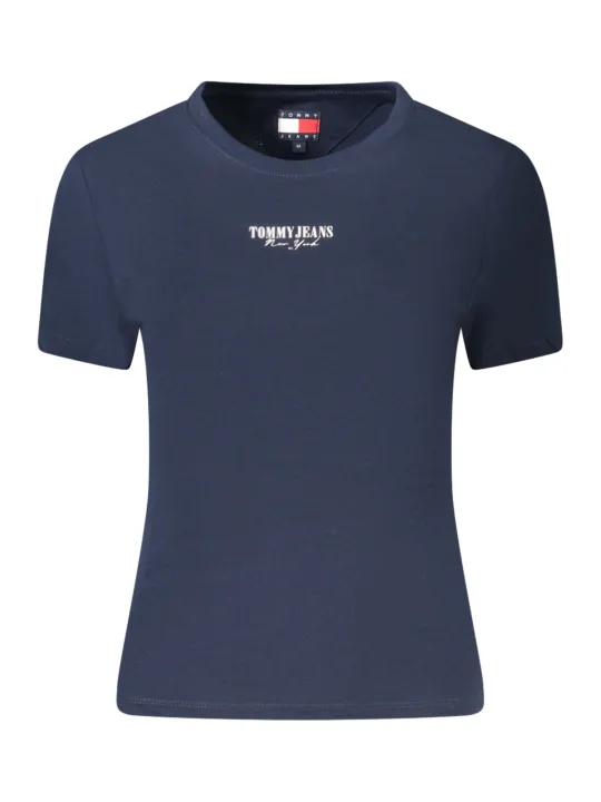 "Tommy Hilfiger T-Shirts im Sale | Tommy Hilfiger Print TShirt mit Rundhals aus RecyclingViskose online kaufen"|Planet-Deluxe
