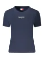 "Tommy Hilfiger T-Shirts im Sale | Tommy Hilfiger Print TShirt mit Rundhals aus RecyclingViskose online kaufen"|Planet-Deluxe
