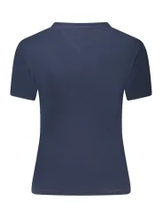 "Tommy Hilfiger T-Shirts im Sale | Tommy Hilfiger Print TShirt mit Rundhals aus RecyclingViskose online kaufen"|Planet-Deluxe