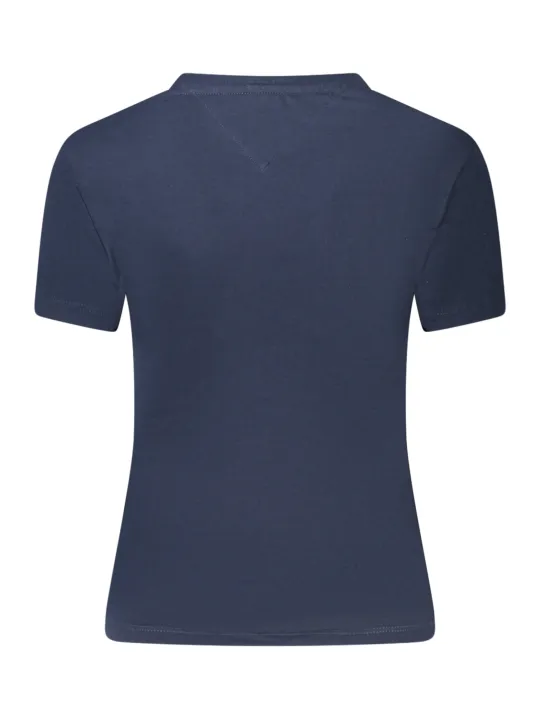 "Tommy Hilfiger T-Shirts im Sale | Tommy Hilfiger Print TShirt mit Rundhals aus RecyclingViskose online kaufen"|Planet-Deluxe