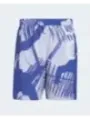 Weiße und blaue Adidas Shorts
