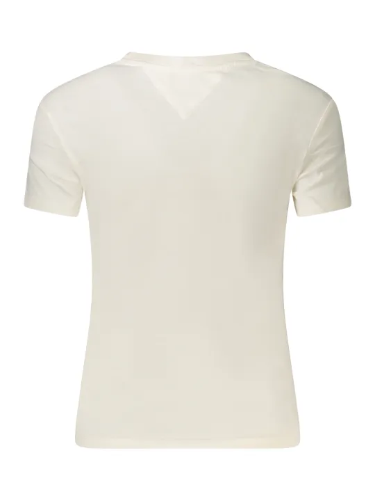 "Tommy Hilfiger T-Shirts im Sale | Tommy Hilfiger Bio Baumwolle Logo TShirt Rundhals Print online kaufen"|Planet-Deluxe
