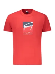 "Tommy Hilfiger T-Shirts im Sale | Tommy Hilfiger Nachhaltiges Logo T-Shirt Rundhals  online kaufen"|Planet-Deluxe