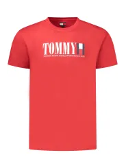 "Tommy Hilfiger T-Shirts im Sale | Tommy Hilfiger Nachhaltiges Logo T-Shirt mit Print online kaufen"|Planet-Deluxe