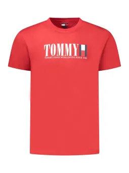 Nachhaltiges Tommy Hilfiger Logo T-Shirt mit Print